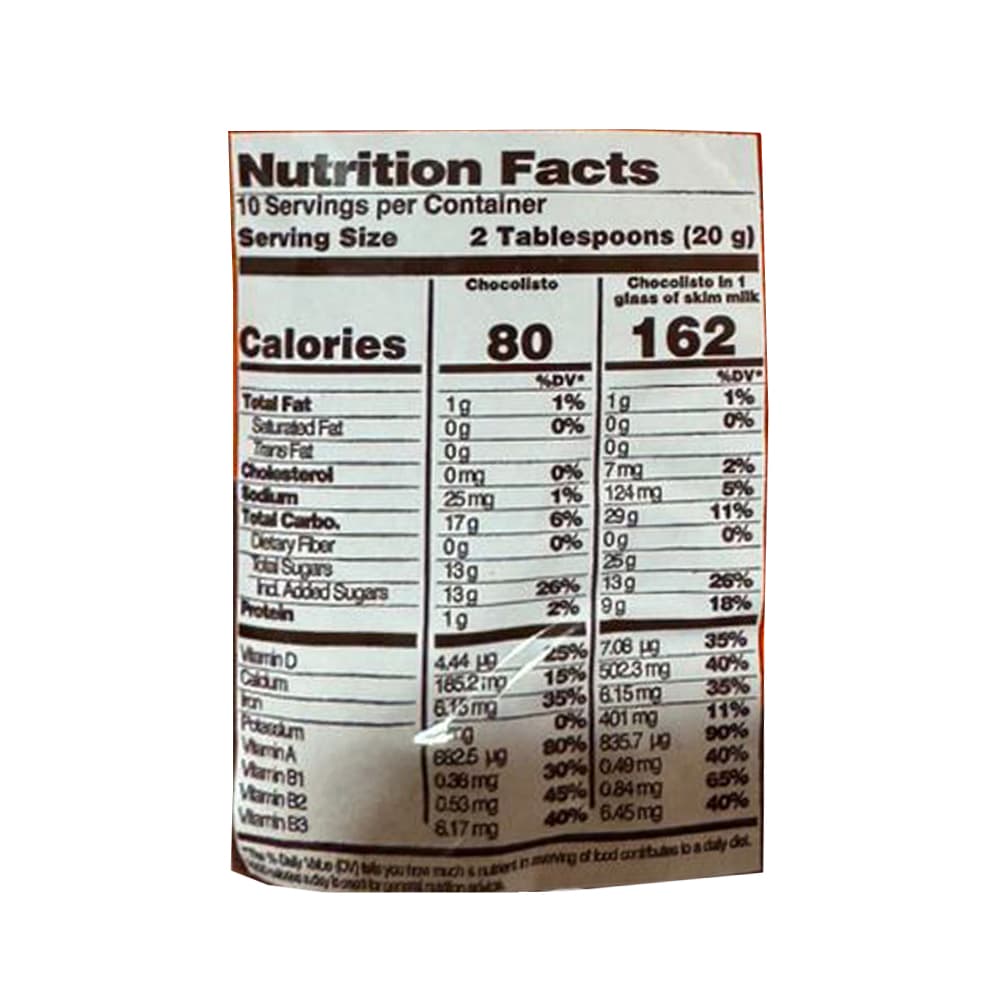 Chocolate en polvo Choco Listo (200 g / 7.05 oz) - Miniatura 4