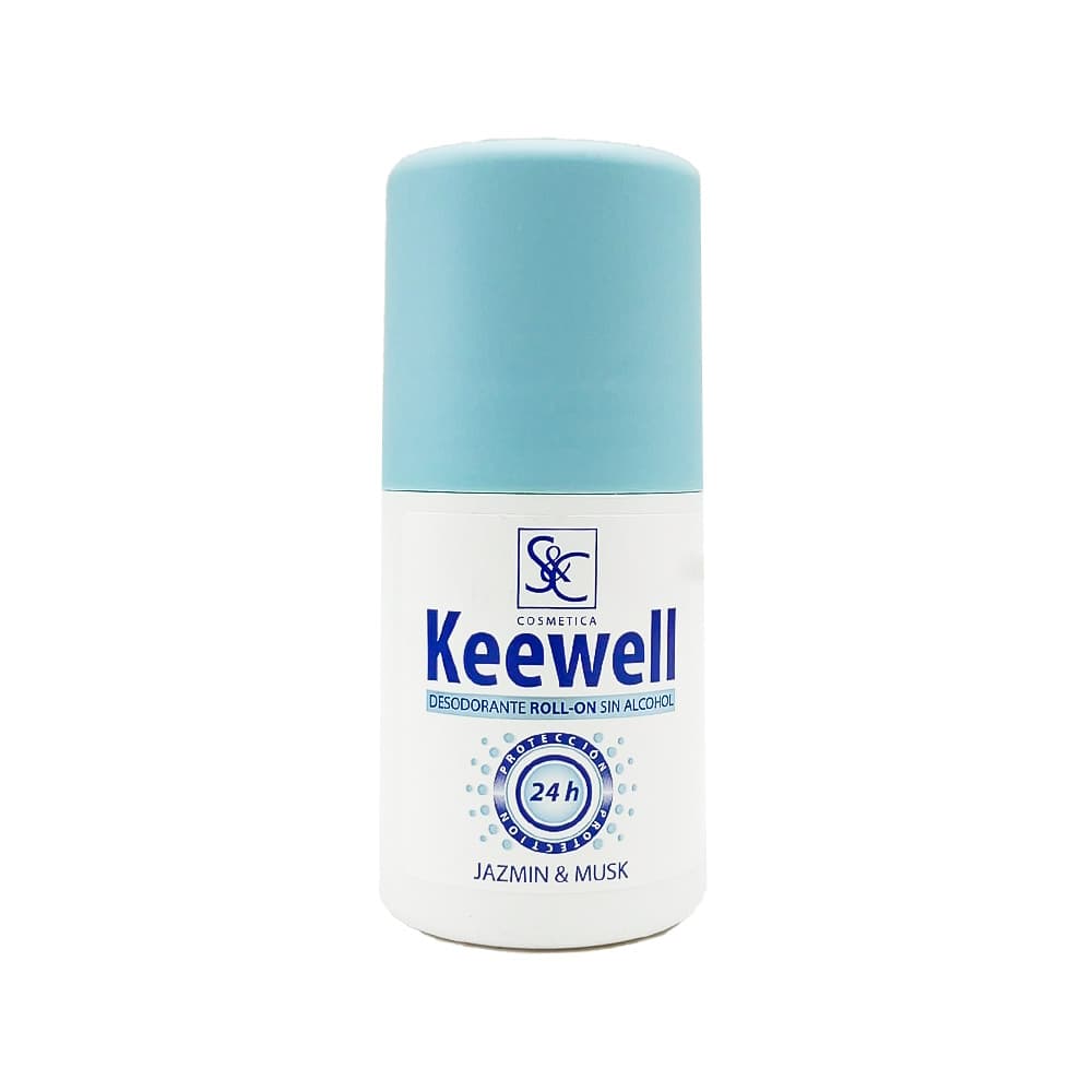 Desodorante roll-on sin alcohol jazmín y almizcle Keewell (90 ml) - Miniatura 4