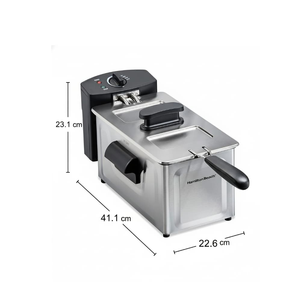 Freidora de aceite de 8 tazas Hamilton Beach 35210 - Miniatura 6