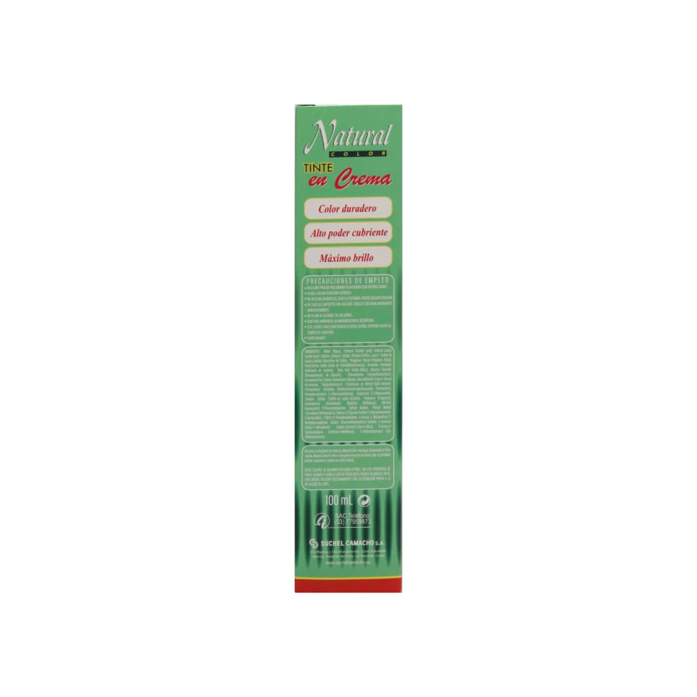 Tinte en crema No. 9 Rubio Natural Super Claro Suchel Camacho (100 ml) - Miniatura 3
