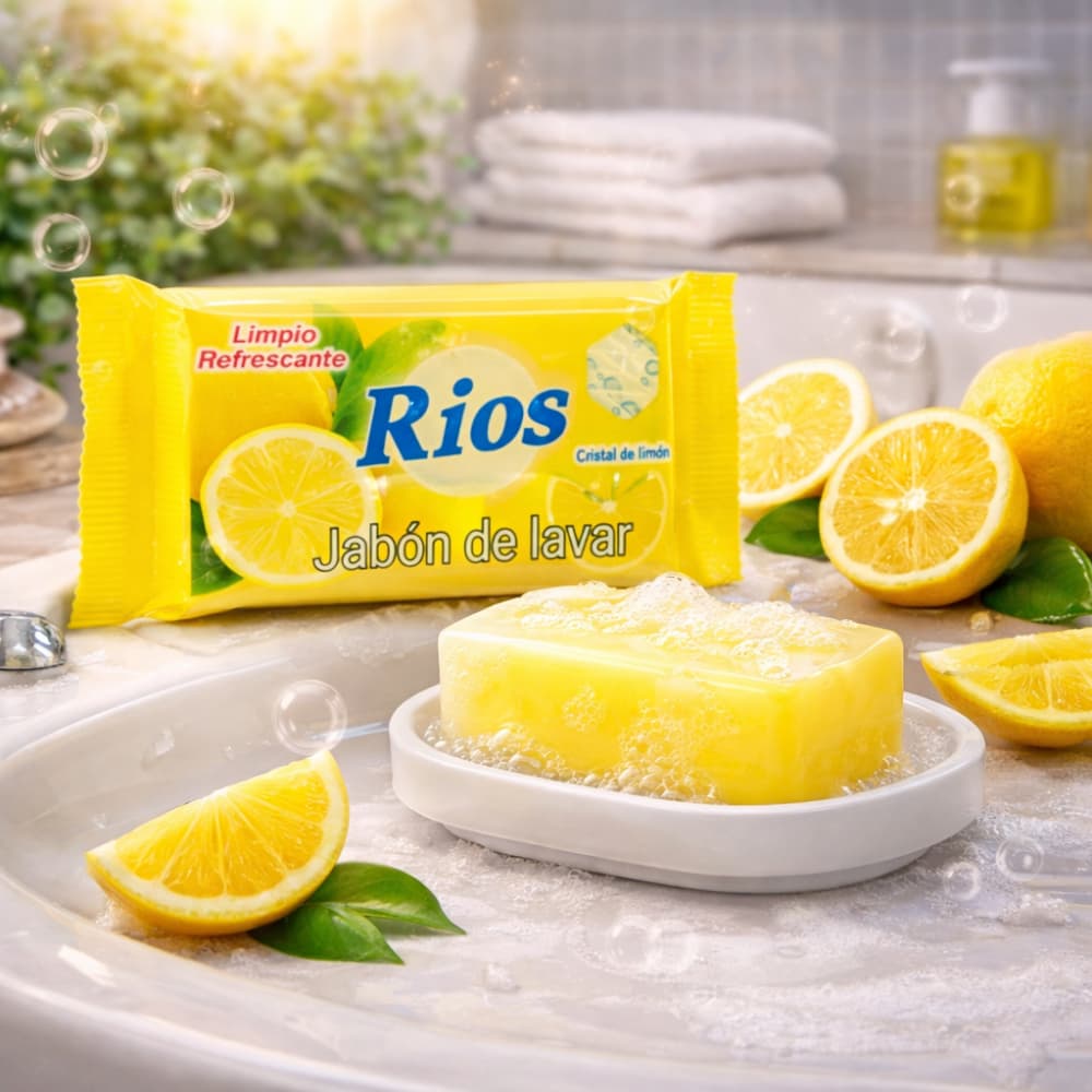 Jabón de lavar Cristal de Limón Rios (160 g / 5.6 oz) - Miniatura 4