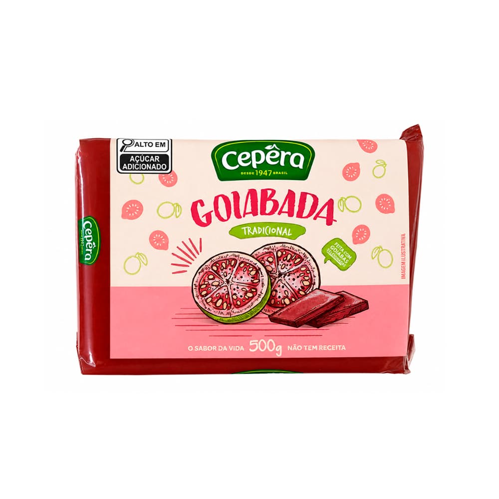 Pasta de guayaba tradicional Cepêra (500 g / 1.1 lb) - Miniatura 1