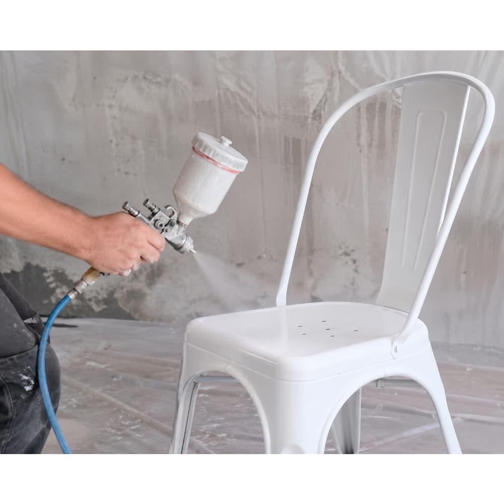 Pintura devocryl 500 esmalte acrílico interior y exterior color blanco Devox Caribe (1 L) - Miniatura 3