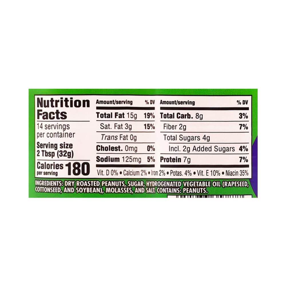 Mantequilla de maní cremosa Nut Some (454 g / 1 lb) - Miniatura 3