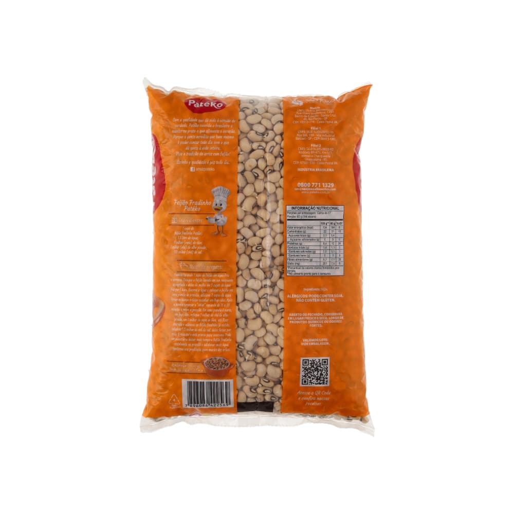 Frijol carita tipo 1 Pateko (1 kg / 2.2 lb) - Miniatura 2