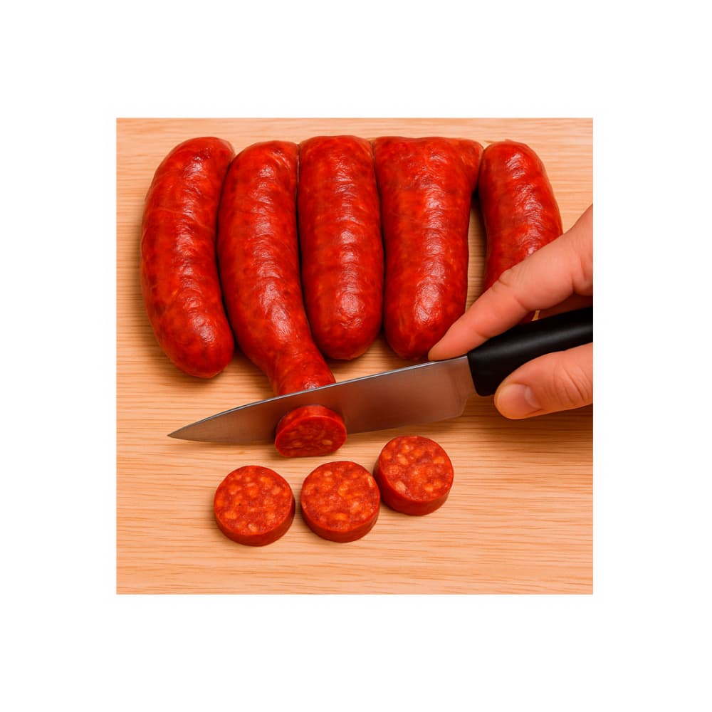 Chorizo rojo de cerdo PDL LMC (700 g / 1.54 lb) - Miniatura 4