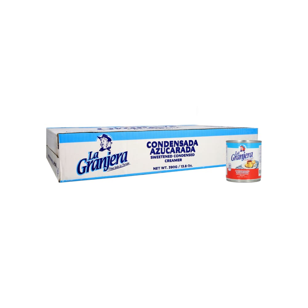 Caja de leche condensada azucarada La Granjera (24 x 390 g / 13.8 oz) - Imagen 1