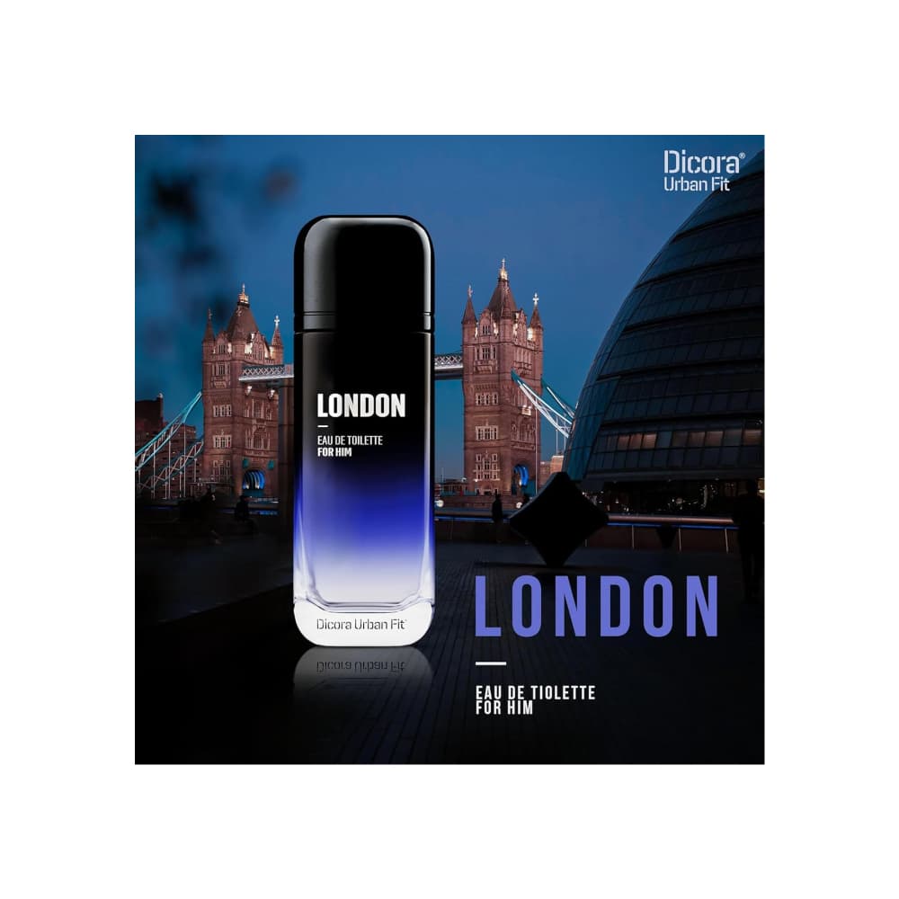 Perfume de hombre Londres Dicora Urban Fit (150 ml / 5.1 fl oz) - Miniatura 4