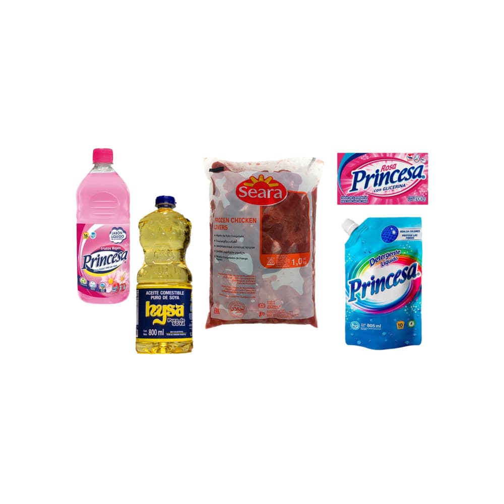 Combo Mixto (hígado, aceite, jabon y detergente) - Imagen 1