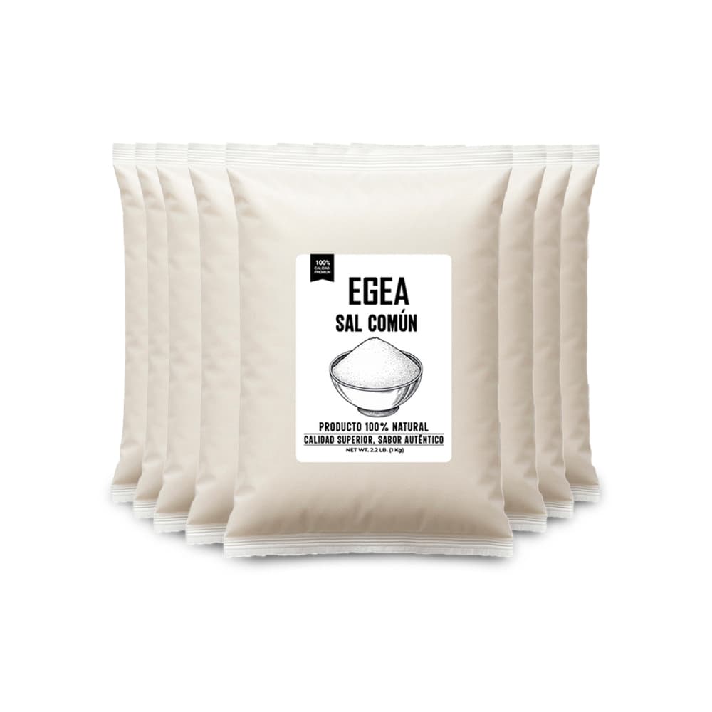 Sal común EGEA (8 x 1 kg / 2.2 lb) - Miniatura 1