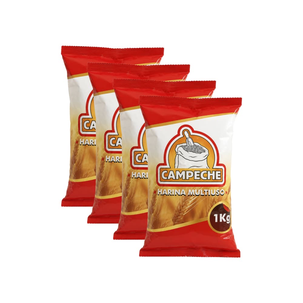 Harina multiuso Campeche (4 x 1 kg / 2.2 lb) - Miniatura 1