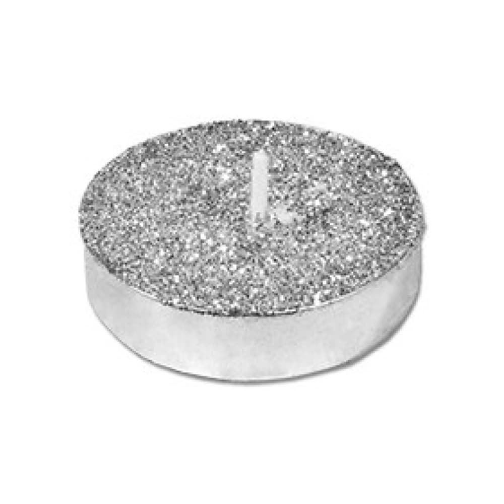 Juego de velas purpurina plata Casa y Menaje (10 U) - Miniatura 2