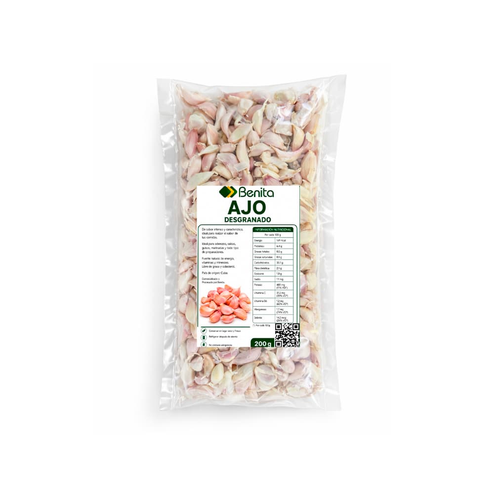 Ajo desgranado Benita (200 g / 7.05 oz) - Miniatura 1