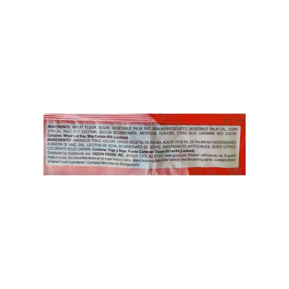 Galletas rellenas con crema sabor a fresa Carnaval Goya (3 x 403 g/ 14.2 oz) - Miniatura 3