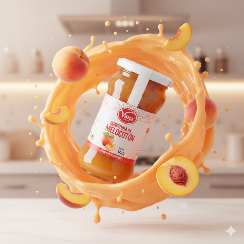 Confitura de melocotón Vima Foods (340 g / 11.99 oz) - Miniatura 4