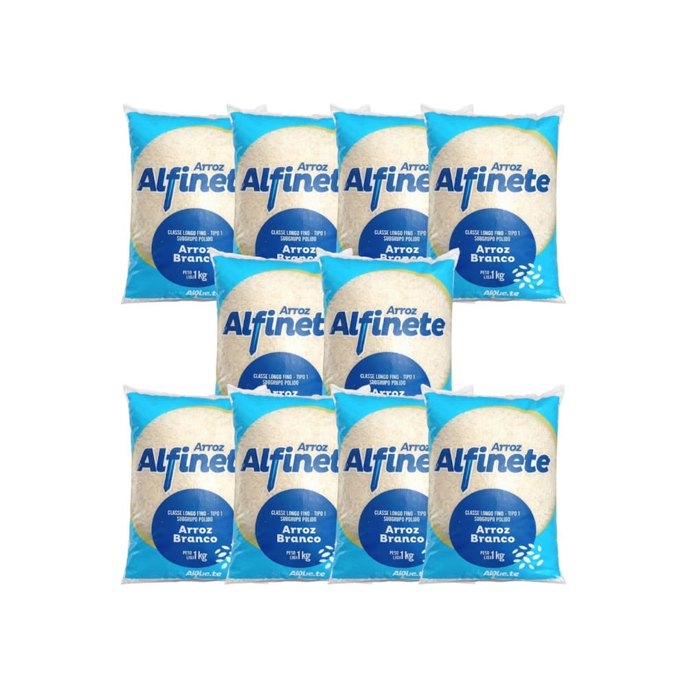 Arroz blanco Alfinete (10 x 1 kg / 2.2 lb) - Miniatura 1