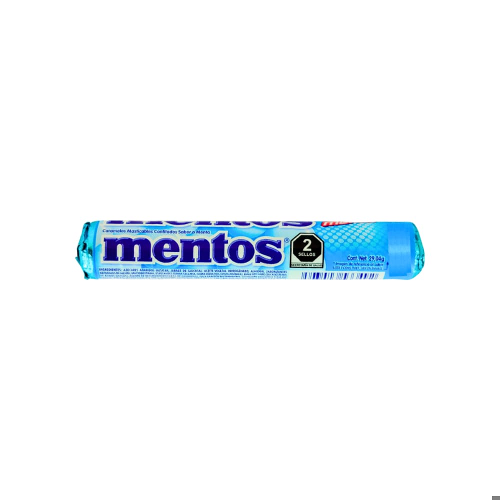 Caramelos masticables confitados sabor a menta Mentos (29.04 g / 1 oz) - Miniatura 1