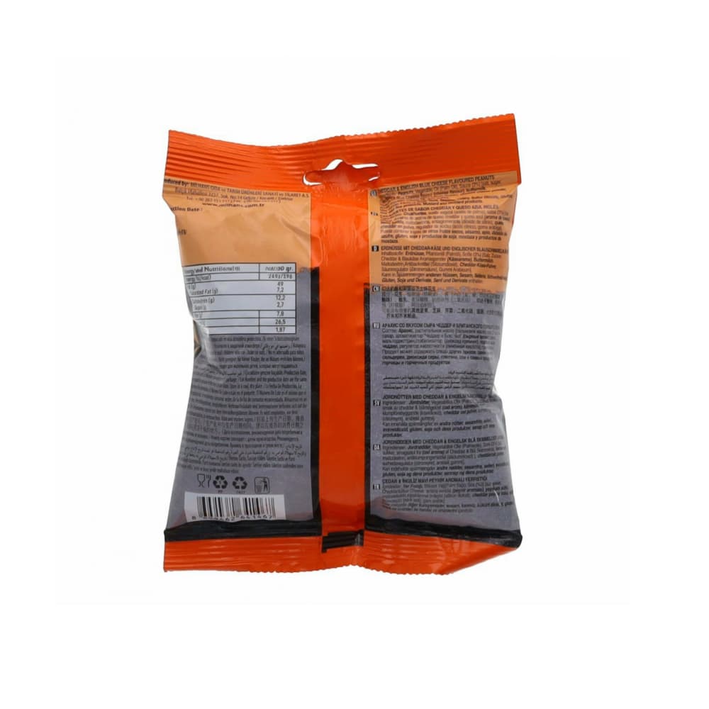 Maní con sabor a queso cheddar y queso azul inglés List Nuts (150 g / 5.29 oz) - Miniatura 2