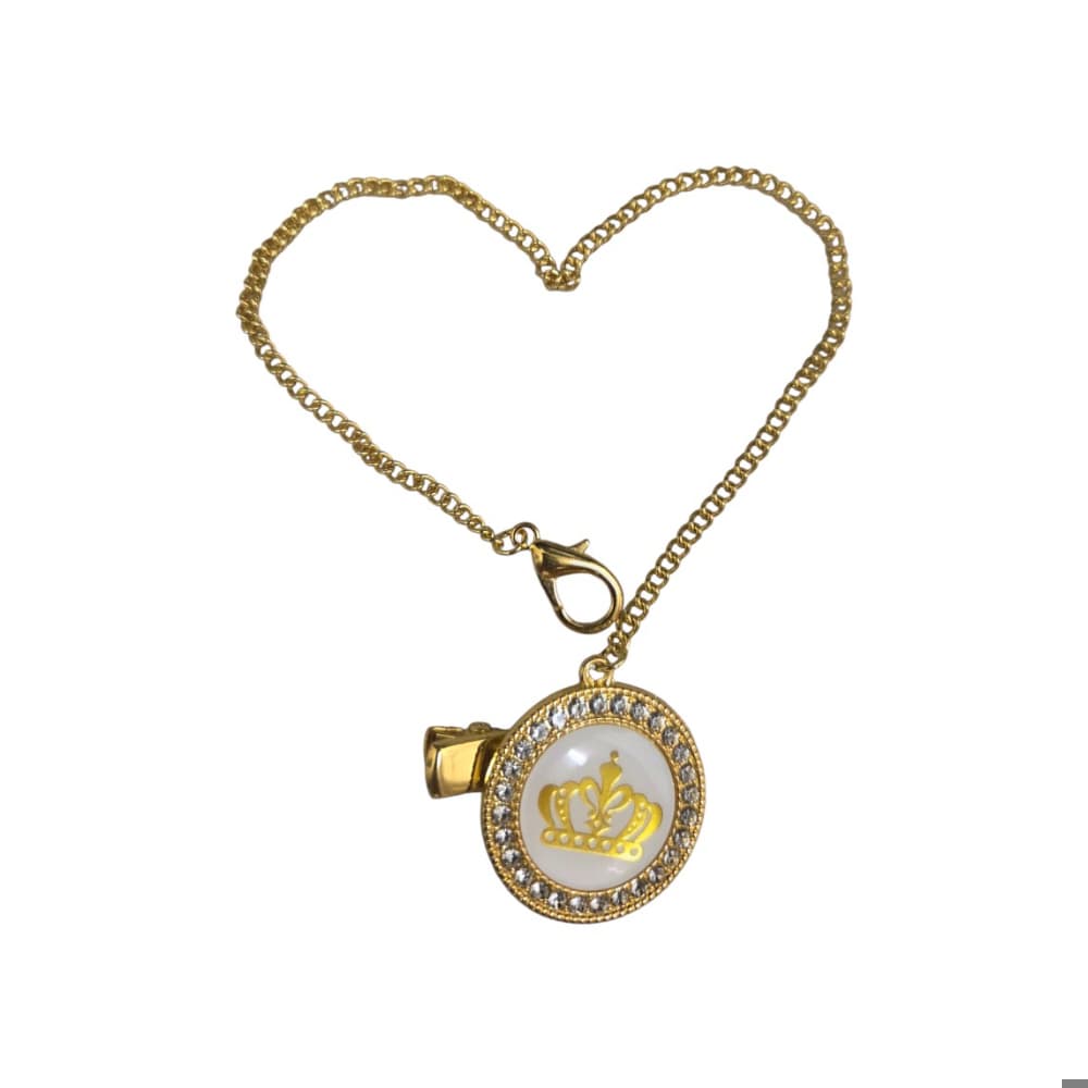 Tete con broche estilo royal Baby Luna - Miniatura 2