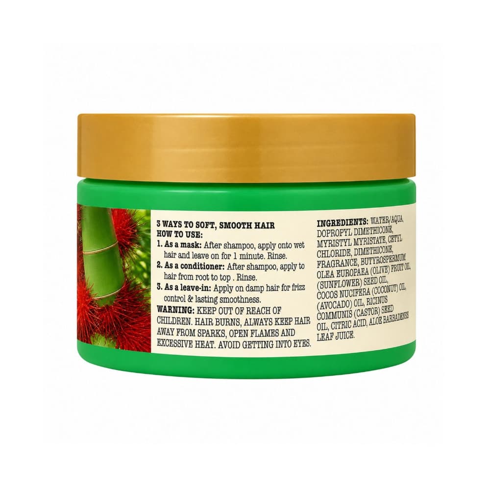 Mascarilla para el cabello de fibras de bambú, aceite de ricino y aceite de neem Spa Luxury (170 g / 6 oz) - Miniatura 2