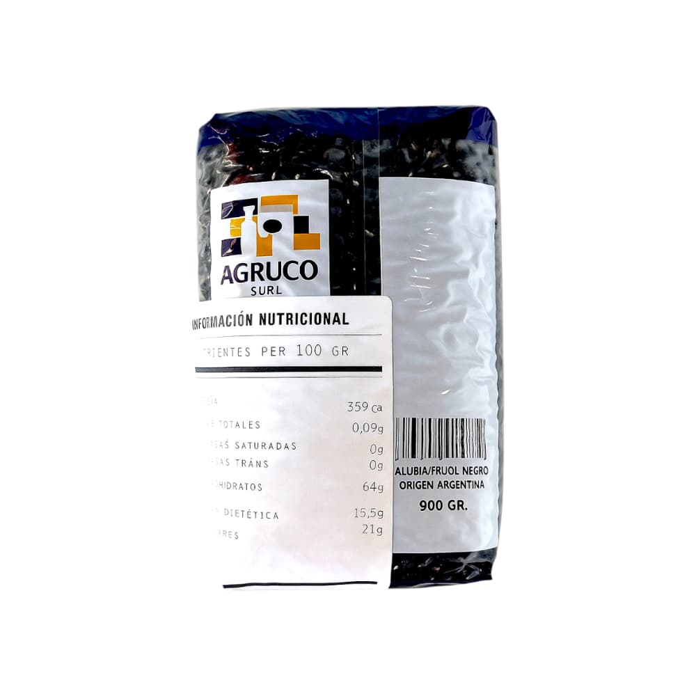 Frijoles negros Agruco (900 g / 1.9 lb) - Miniatura 2