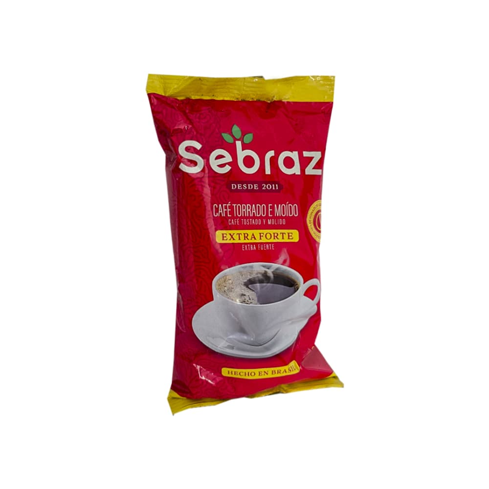 Cafe extrafuerte tostado y molido Sebraz (250 g / 8.8 oz) - Imagen 1