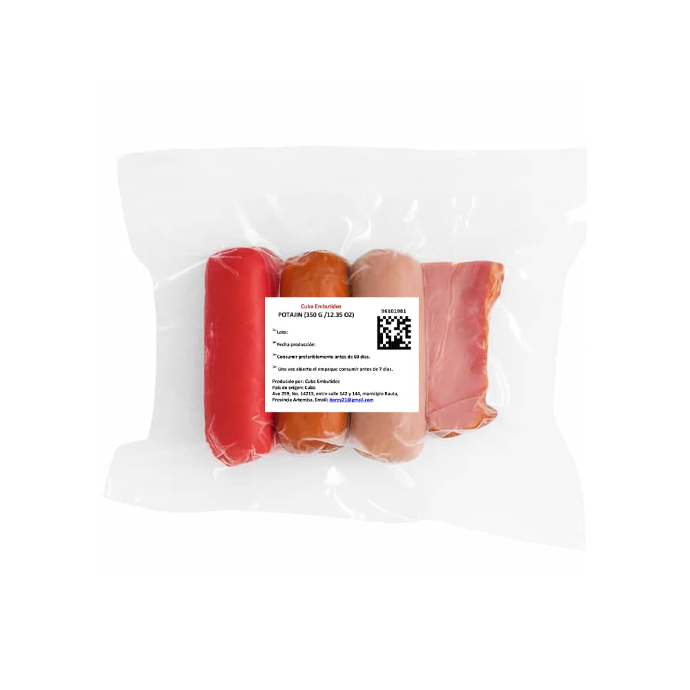 Potajin Cuba Embutidos (350 g / 0.772 lb) - Imagen 1
