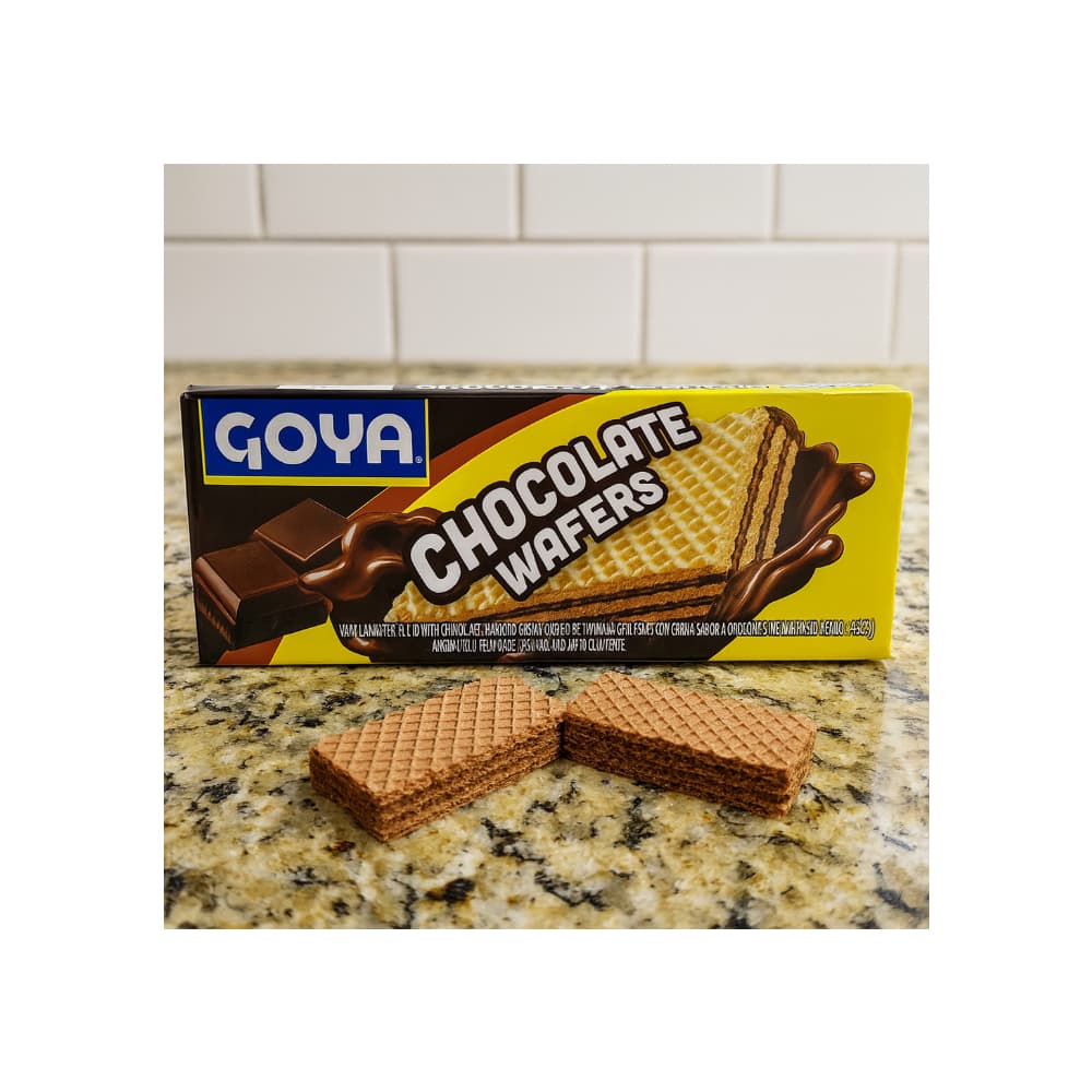 Sorbeto de vainilla relleno con crema sabor a chocolate Goya (6 x 140 g / 4.94 oz) - Miniatura 4