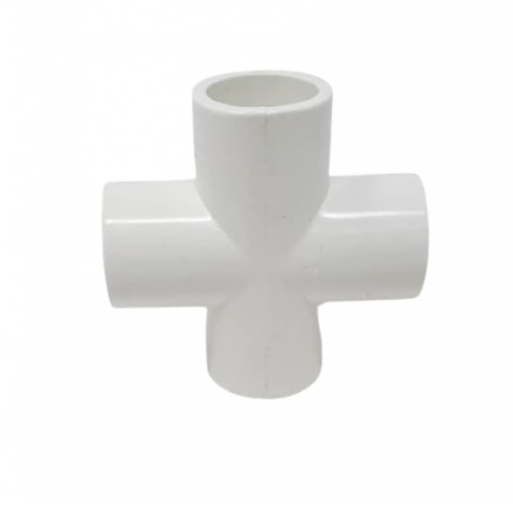 Conector cruzado PVC-U de 1-1/2” para tubería Malu - Imagen 1