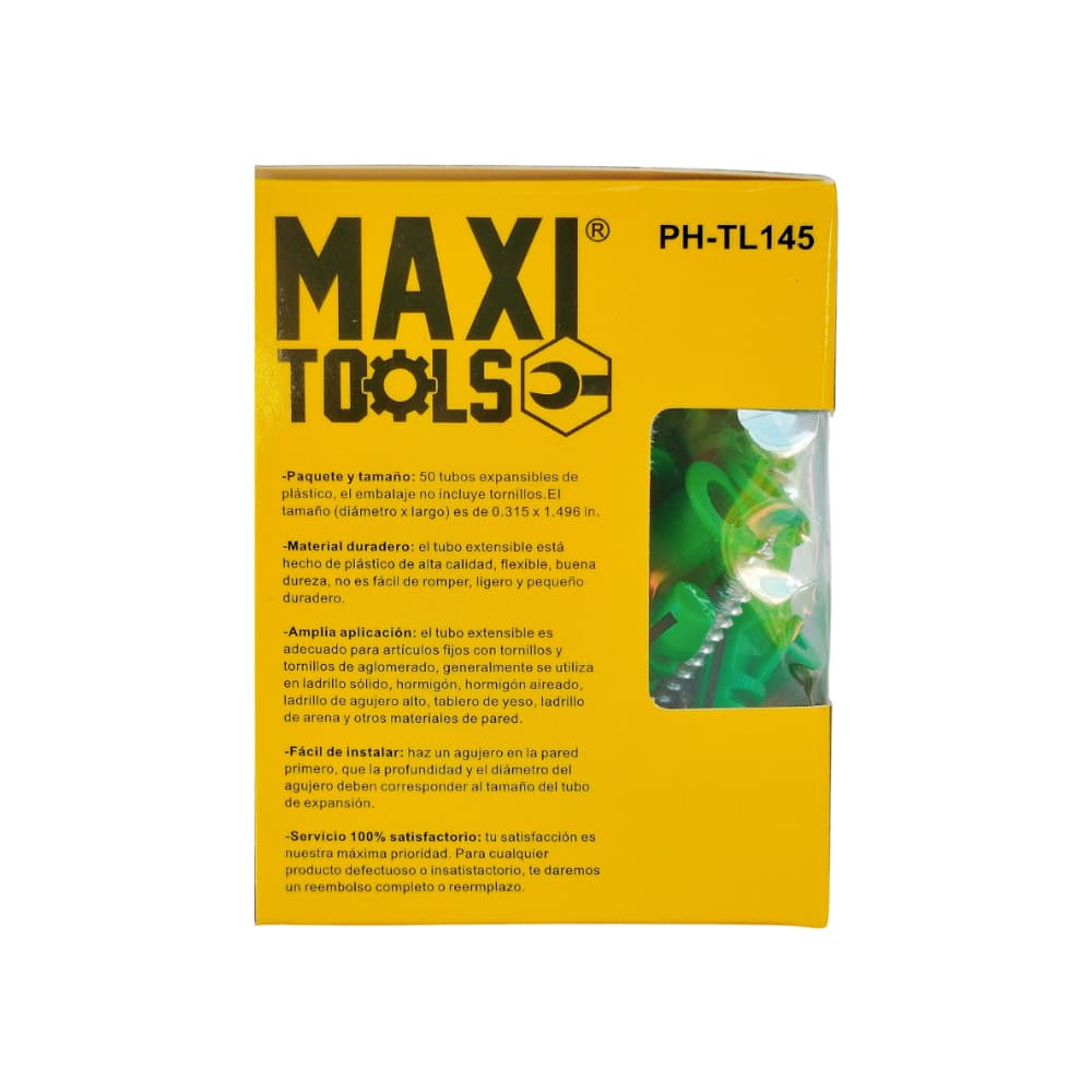 Tornillo de expansión - 8 mm Maxi tools (50 U) - Miniatura 3