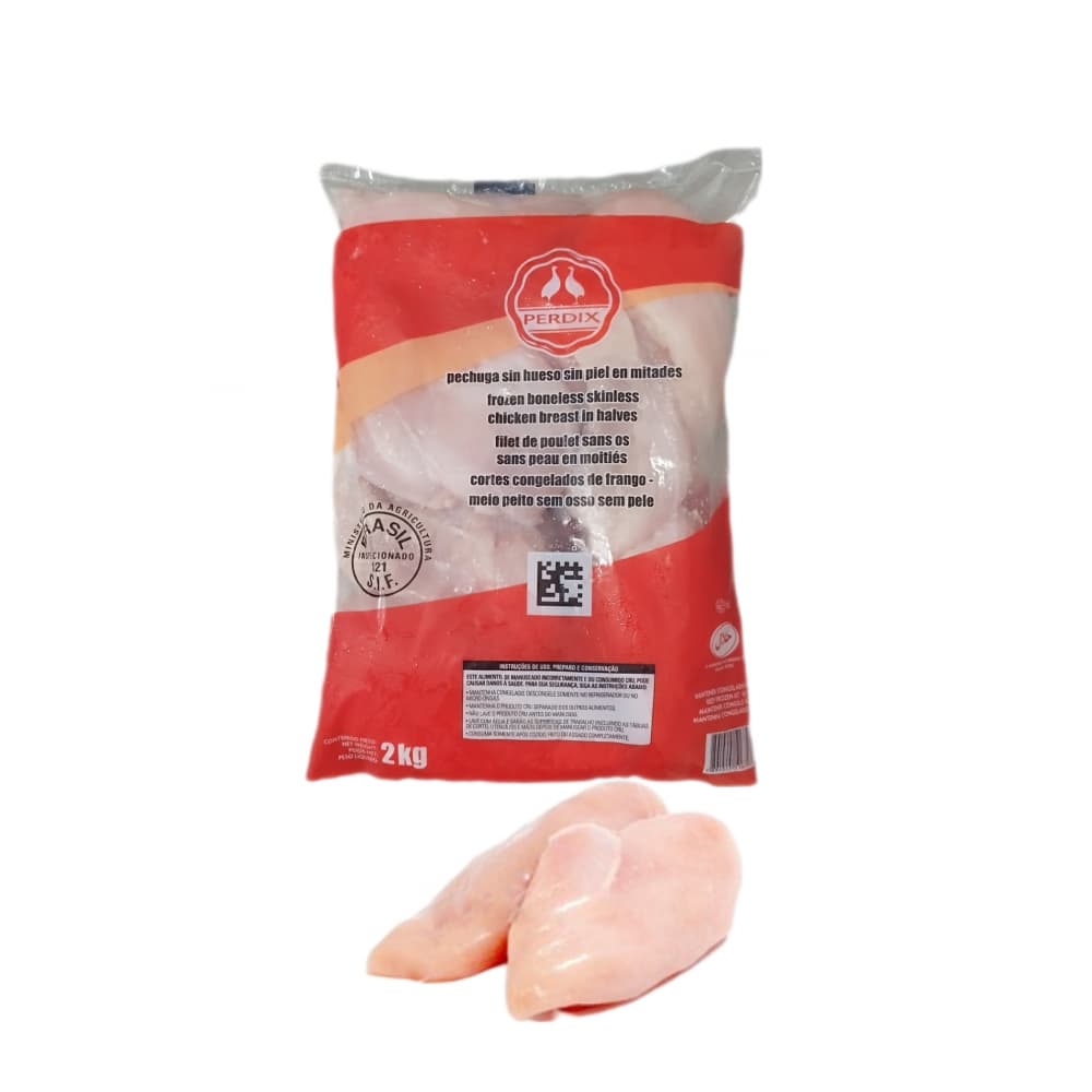 Pechuga de pollo sin hueso y sin piel Perdix (2 kg / 4.4 lb) - Imagen 1