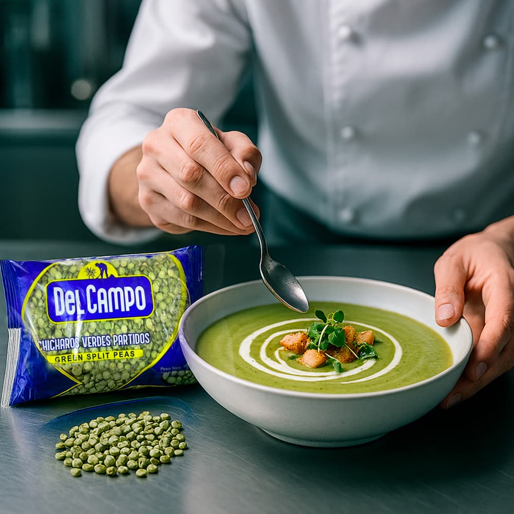 Chícharos verdes partidos Del Campo (454 g / 1 lb) - Miniatura 5
