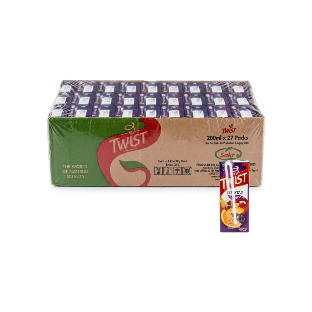 Néctar de coctel de frutas -jugo- Twist (27 x 200 ml) - Miniatura 1