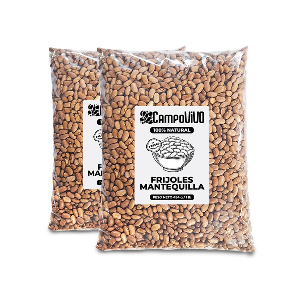 Frijoles mantequilla Campo Vivo (454 g / 1 lb) - Miniatura 1
