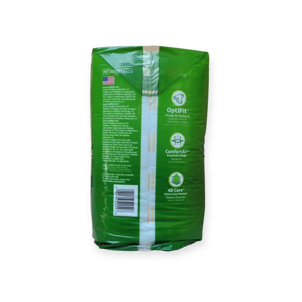Culeros desechables para adultos talla L Fit Right (20 U) - Miniatura 5