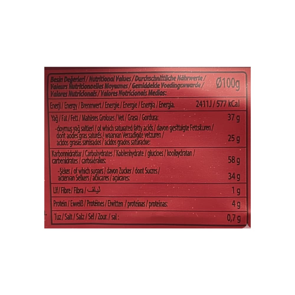 Oblea rellena de crema de avellana y cobertura de chocolate Nuvix Hazal (35 g / 1.23 oz) - Miniatura 2