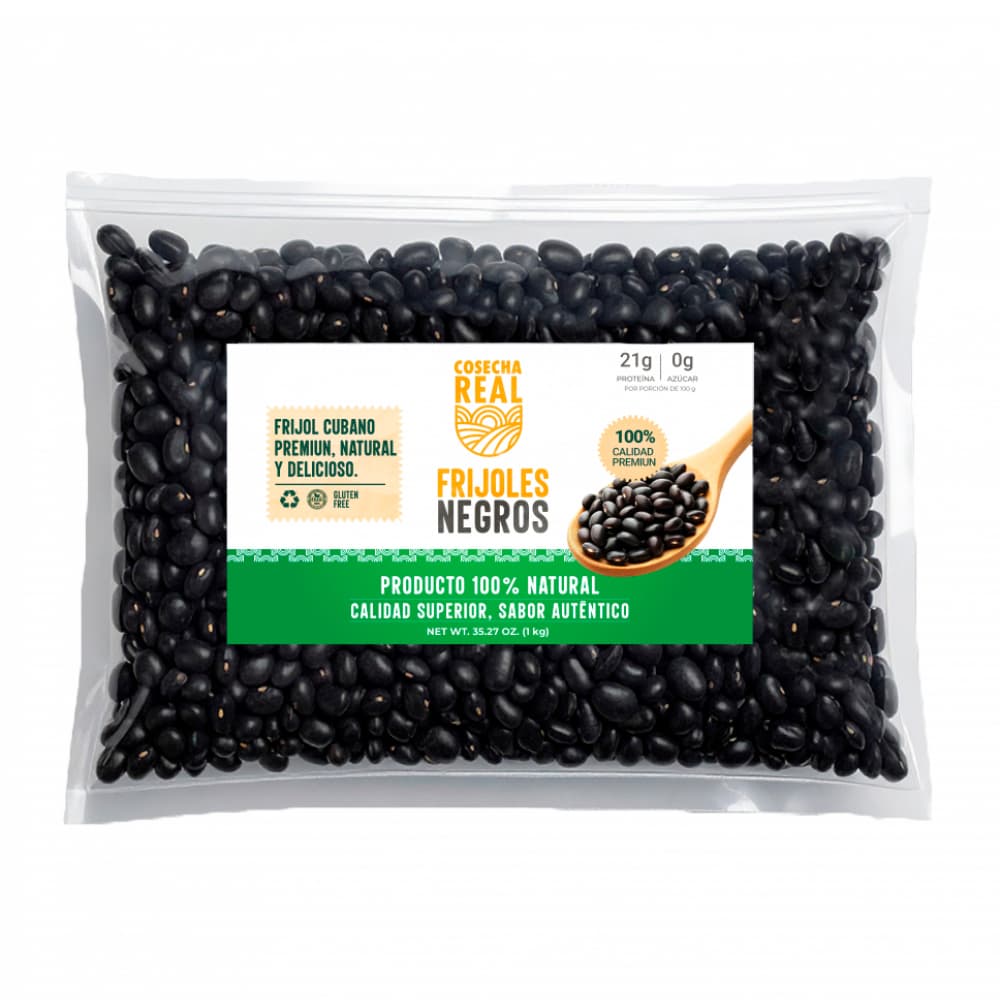 Frijoles negros Cosecha Real (1 kg / 2.2 lb) - Imagen 1