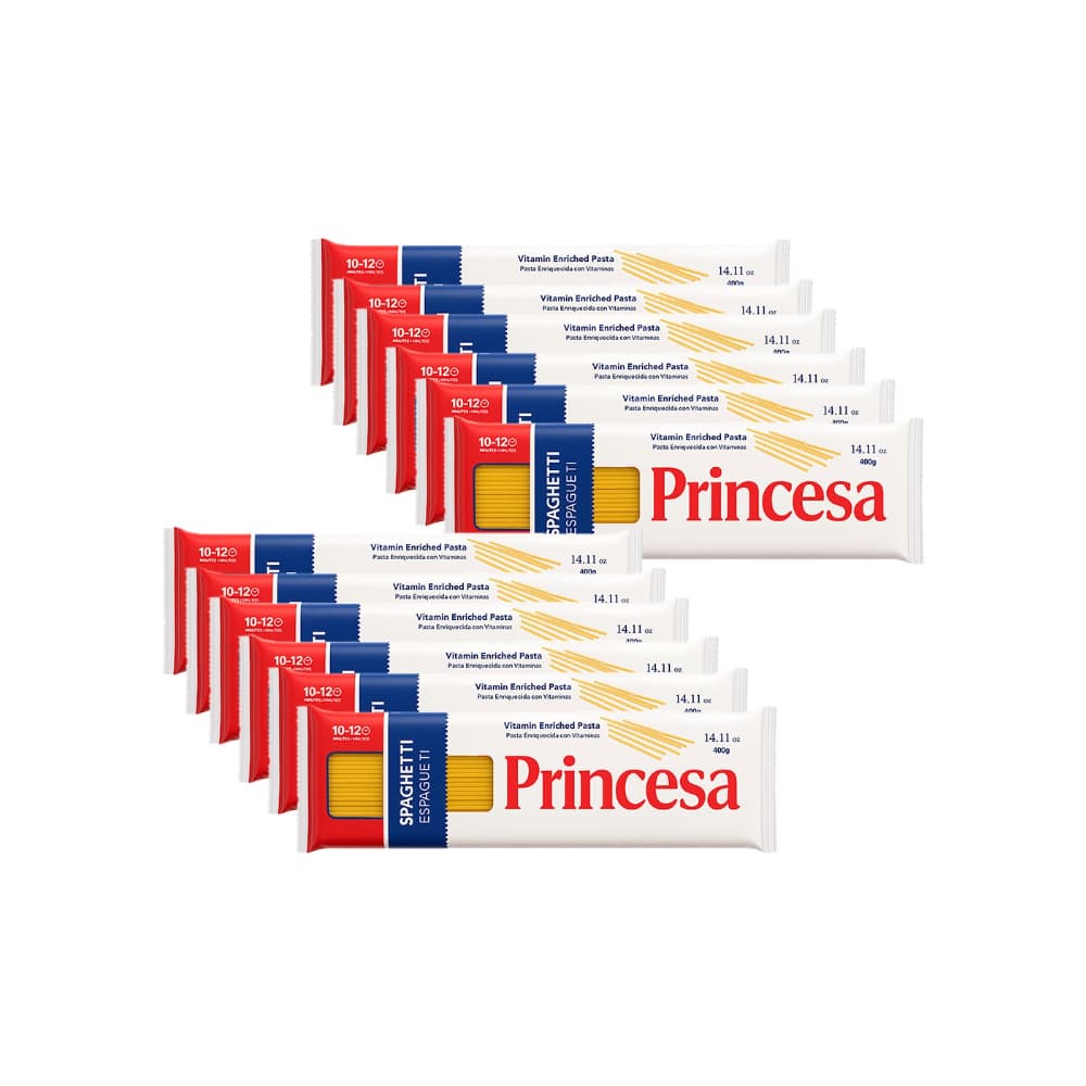 Combo espaguetis (12 x 400 g) - Imagen 1