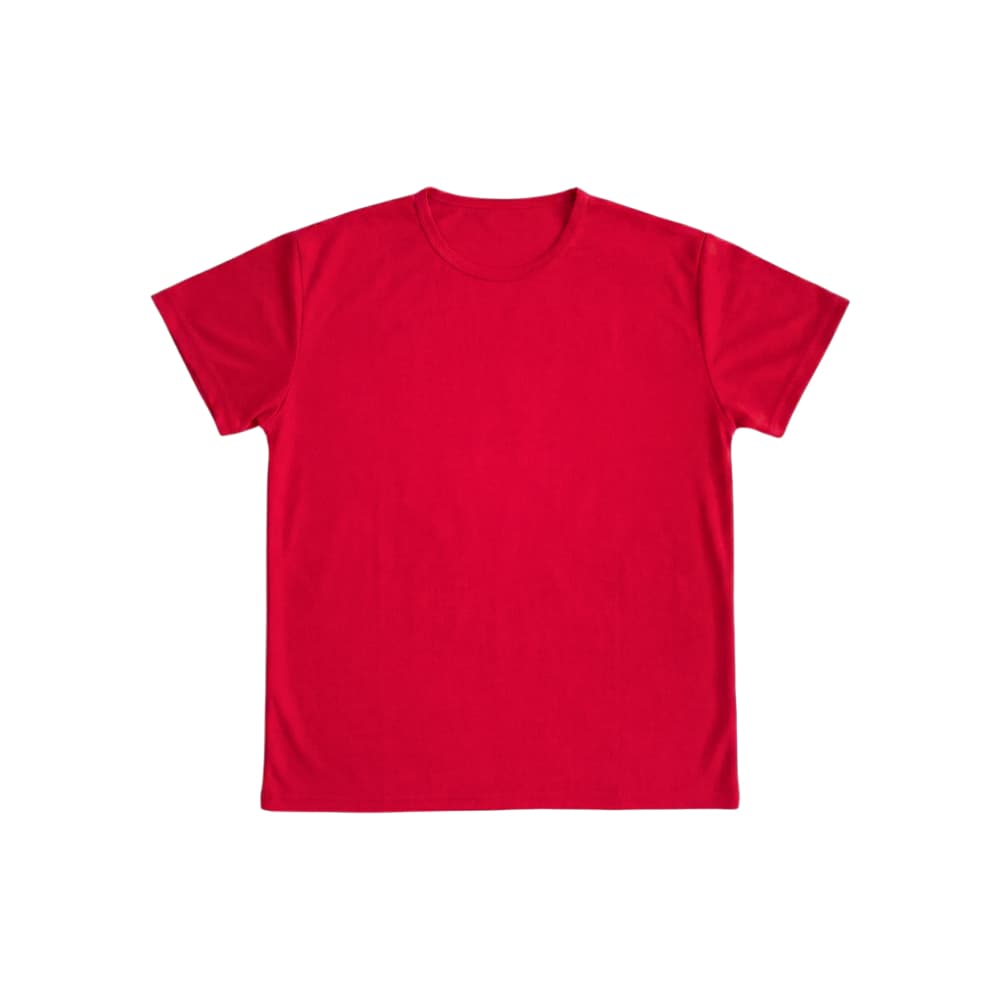 Camiseta de cuello redondo color rojo para hombre Torbex (Talla XL) - Miniatura 2
