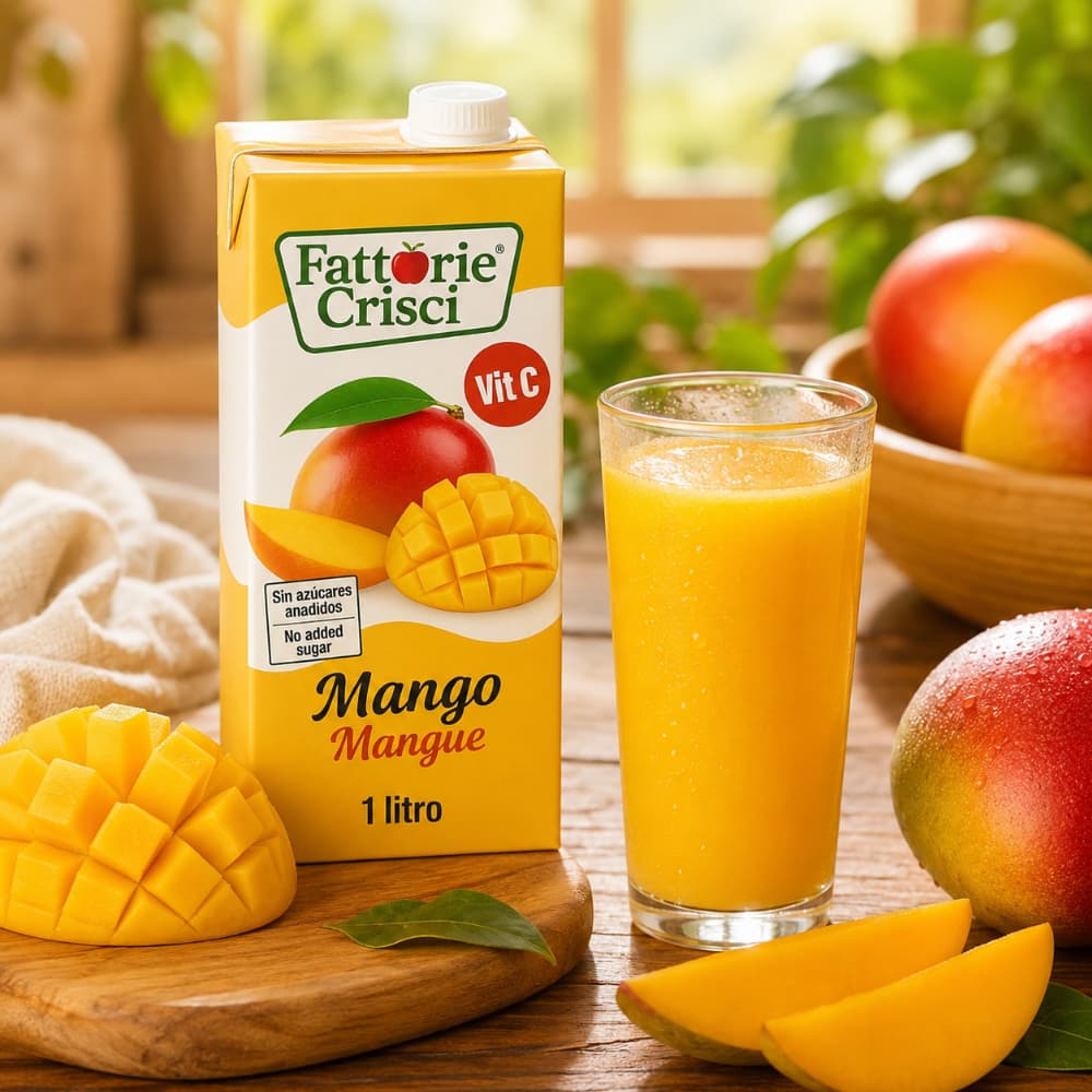 Jugo de mango Fattorie Crisci (1 L) - Miniatura 4
