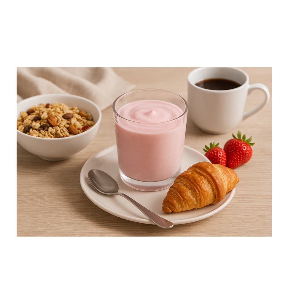 Yogurt probiótico de coágulo sabor fresa Alask (4 L) - Miniatura 3