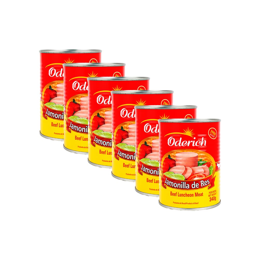 Jamonilla spam de res Oderich (6 x 340 g / 11.99 oz) - Miniatura 1