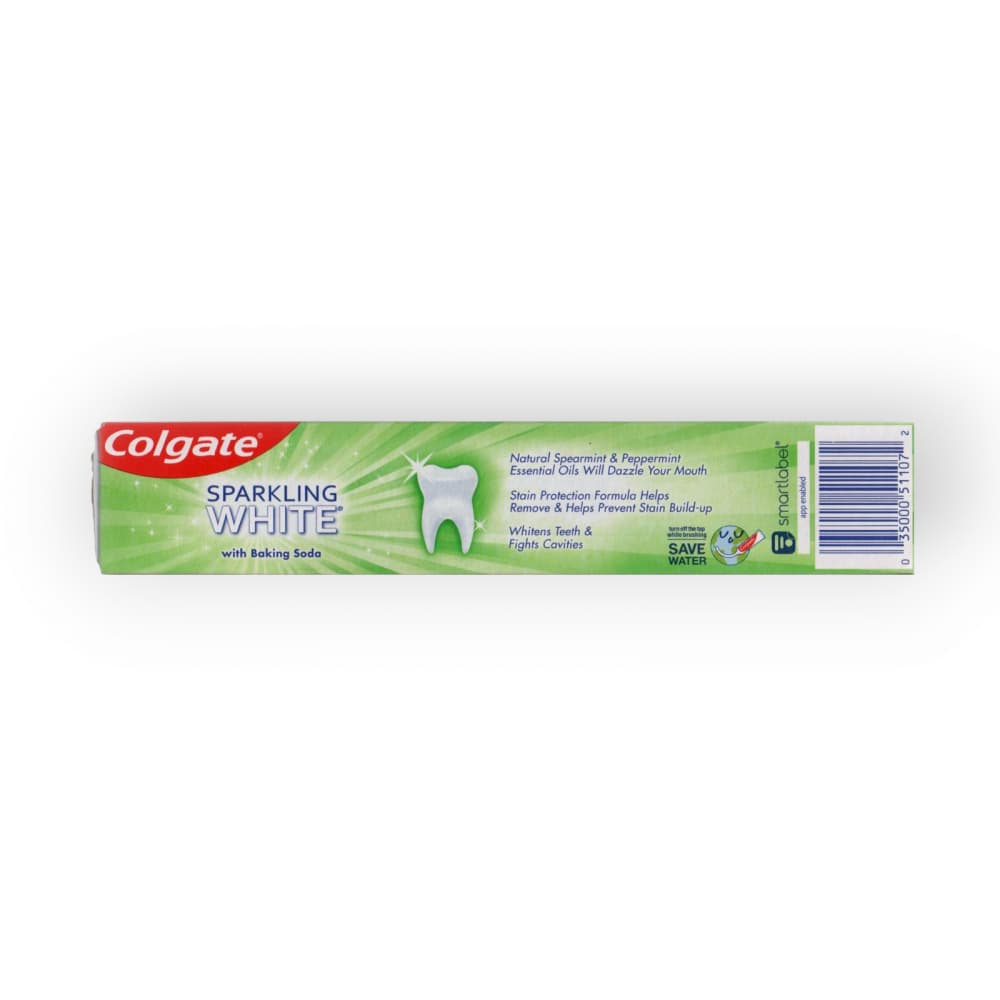 Pasta dental sabor menta zing Sparkling White Colgate (70 g / 2.46 oz) - Miniatura 3