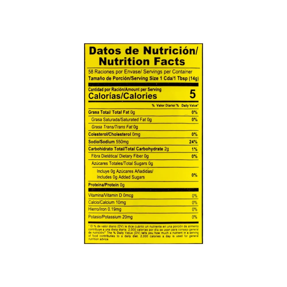 Sazón líquido original ranchero Baldom (822 g / 29 oz) - Miniatura 3