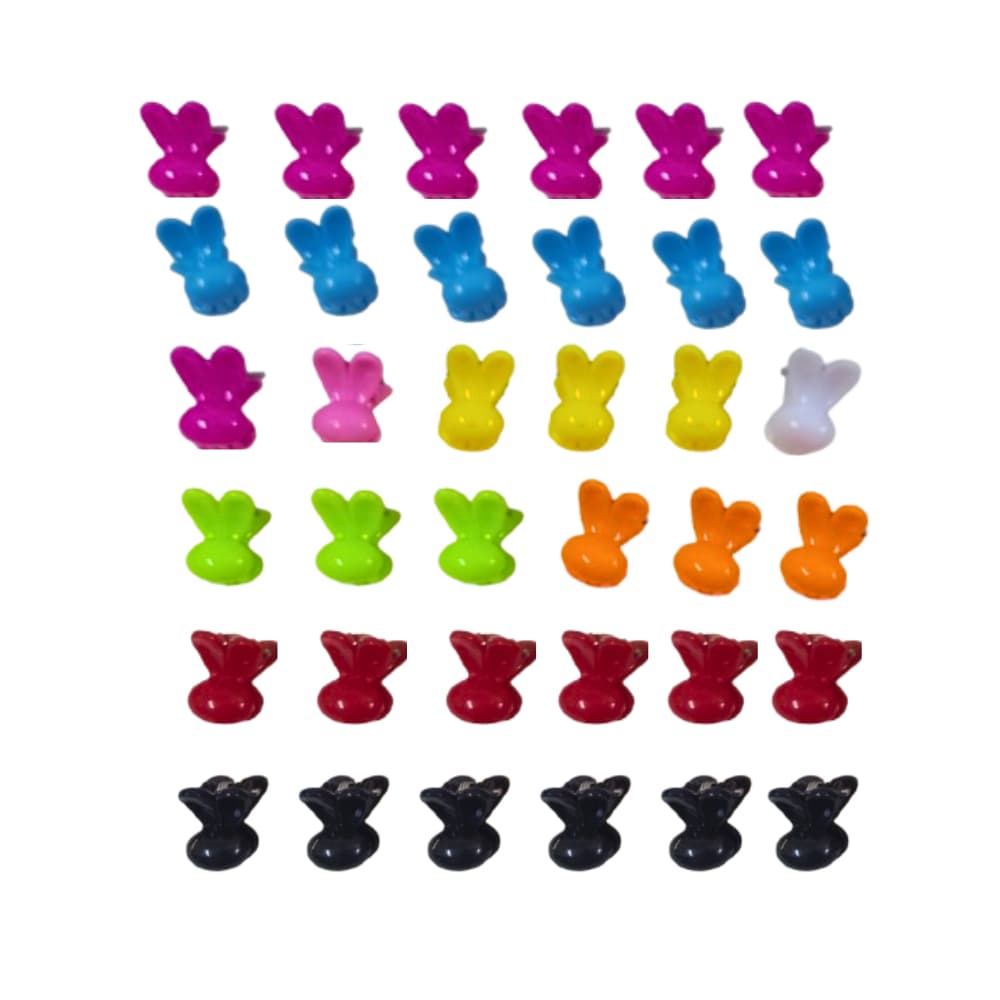 Estuche de mini pinzas para el cabello Gutza (36 U) - Miniatura 3