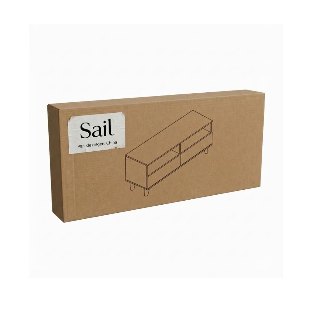Mesa para TV con 2 gavetas Sail - Miniatura 5