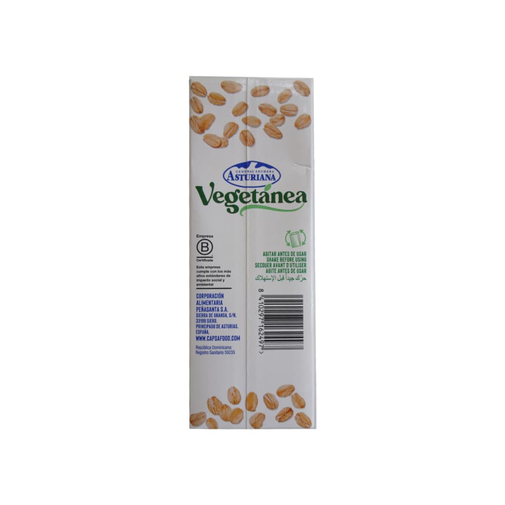 Leche vegetal de avena Asturiana (1 L) - Miniatura 2