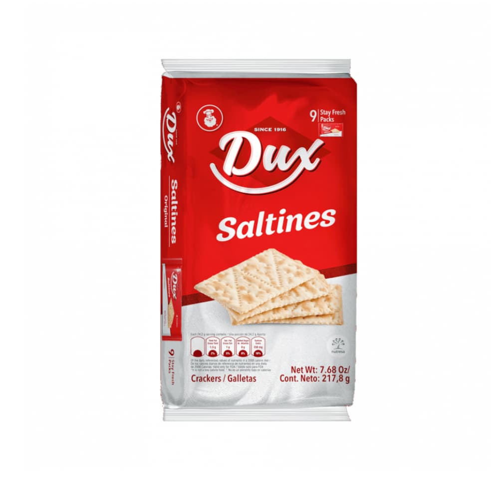 Galletas saltinas Dux (217.8 g / 7.68 oz) - Imagen 1