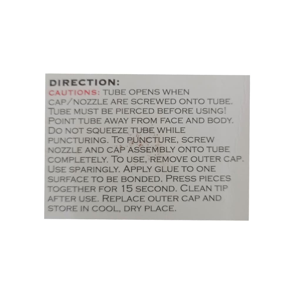 Super pegamento Bazic (4 x 3 g) - Miniatura 3