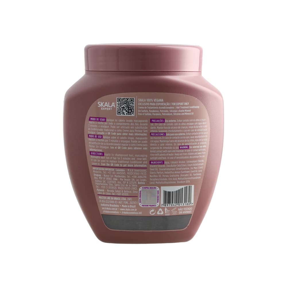 Tratamiento para cabello lacio y ondulado 2 en 1 Dona Skala (1 kg / 2.2 lb) - Miniatura 2